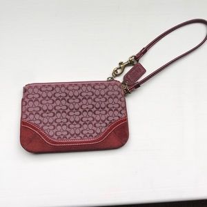 Coach purse wristlet